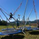 Bungee trampoline elastique